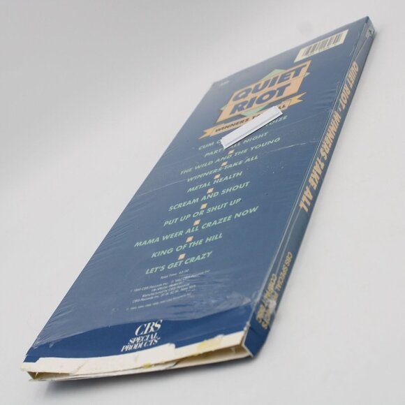 Quiet Riot Winners Take All 1990  Empty CD Longbox NO DISC Cum On Feel The Noize - Picture 6 of 6